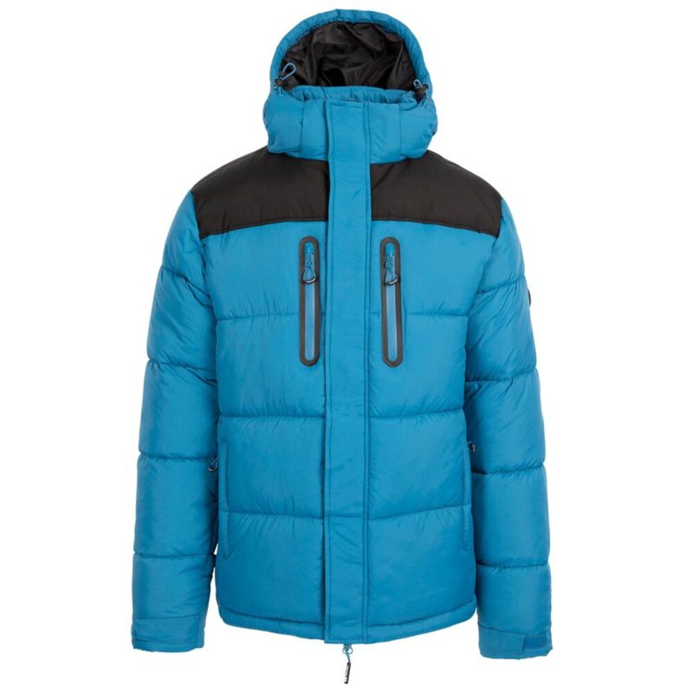 Trespass Mens Parkstone Quilted Jacket / Bondi Blue